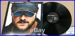 Eric Church Autographed Chief Vinyl Album Bas Certified Beckett Authentic Signed