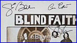 Eric Clapton Steve Winwood Ginger Baker Signed Album Cover