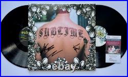 Eric Wilson Jakob Nowell Sublime Hand Signed Autographed Vinyl Album Lp +jsa Coa