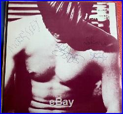 Extremely rare fully autographed The Smiths first album vinyl, first pressing