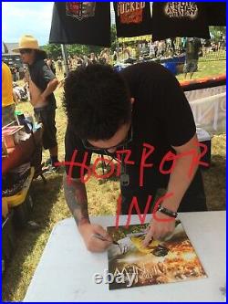 FROM ASHES TO NEW AUTOGRAPHED SIGNED VINYL ALBUM With EXACT SIGNING PICTURE PROOF
