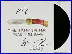 FRONT BOTTOMS SIGNED TALON OF THE HAWK VINYL RECORD ALBUM With COA BRIAN SELLA
