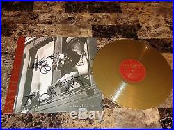 Faith No More Rare Band Signed Album Of The Year Limited Gold Vinyl Mike Patton