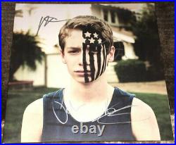 Fall Out Boy Pete Wentz +3 Signed Autograph American Beauty Psycho Vinyl Album