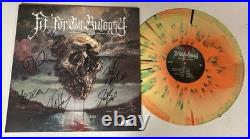 Fit For An Autopsy Autographed Signed Beasts Vinyl Album With Jsa Coa # Ca14869