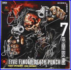 Five Finger Death Punch JSA Autograph Fully Signed Album Vinyl Record