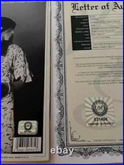 Fleetwood Mac Rumours Album ALL 5 Band Members Hand-Signed LP COA Stevie Nicks