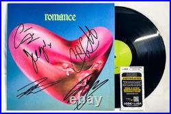 Fontaines D. C. Full Band Signed ROMANCE Vinyl Album JSA Grian Chatten x5 Fontaines D. C. Full Band Signed ROMANCE Vinyl Album JSA Grian Chatten x5