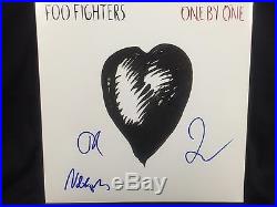 Foo Fighters Signed Autographed Vinyl Album Dave Grohl Taylor Nate One By One