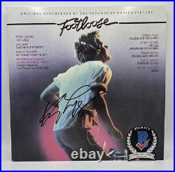 Footloose Signed Album Kenny Loggins Vinyl Record Lp Autograph B Beckett Coa