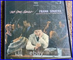 Framed Frank Sinatra No One Cares Album Signed with COA Rare Vinyl