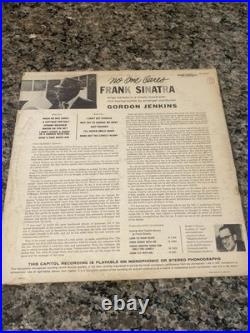 Framed Frank Sinatra No One Cares Album Signed with COA Rare Vinyl
