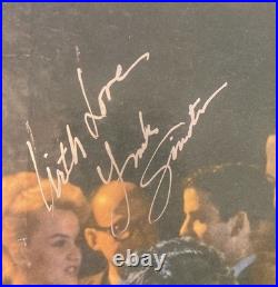 Framed Frank Sinatra No One Cares Album Signed with COA Rare Vinyl