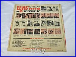 Framed Matted Elvis Presley Vinyl Record Album Autographed COA Sleeve Girls