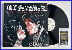 Frank Iero Signed Three Cheers Vinyl Record Lp Album Exact Proof Jsa Coa