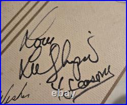 Frankie Valli Signed Four Seasons Story Vinyl Record Album LP Five Signatures