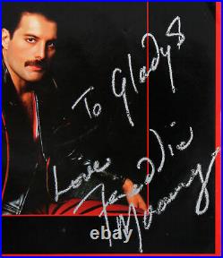 Freddie Mercury Signed Love Me Like There's No Tomorrow Album Cover With Vinyl JSA