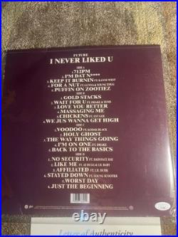 Future Hendrix Signed Vinyl Album I NEVER LIKED YOU JSA LOA HNDRXX Rap Drake