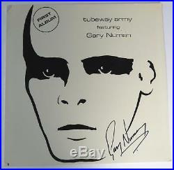 GARY NUMAN Signed Autograph Tubeway Army Featuring. Album Record Vinyl LP