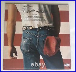 GEM! Bruce Springsteen SIGNED Born In The USA LP Vinyl Album with Record! JSA COA