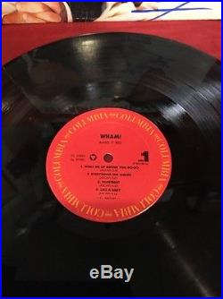 GEORGE MICHAEL Hand Signed Autographed WHAM Make It Big Album LP Vinyl Record