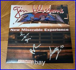 GIN BLOSSOMS signed vinyl album NEW MISERABLE EXPERIENCE 2