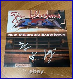 GIN BLOSSOMS signed vinyl album NEW MISERABLE EXPERIENCE 4