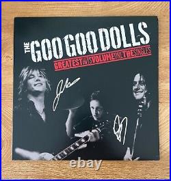 GOO GO DOLLS signed vinyl album GREATEST HITS JOHN & ROBBY
