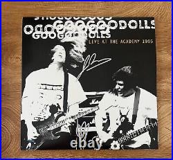 GOO GO DOLLS signed vinyl album LIVE AT THE ACADEMY 1995 JOHN & ROBBY