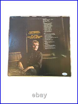 GORDON LIGHTFOOT If you could read my mind love SIGNED Vinyl album cover JSA COA