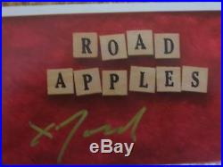 GORD DOWNIE TRAGICALLY HIP SIGNED ROAD APPLES VINYL ALBUM COVER WithJSA PROOF