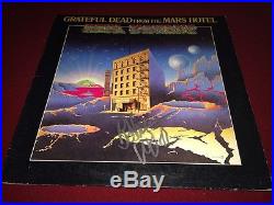 Grateful Dead Mars Hotel Signed Vinyl Lp Album Bob Weir Proof