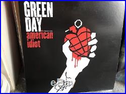 GREEN DAY Band Signed Vinyl Album By Billie Joe Armstrong JSA Authenticated