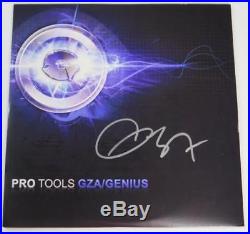 GZA Genius WU TANG CLAN Signed Autograph Pro Tools Album Vinyl Record LP