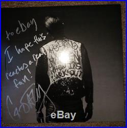 G-EAZY SIGNED AUTOGRAPHED (WHEN IT'S DARK OUT) ALBUM VINYL LP POST MALONE withCOA