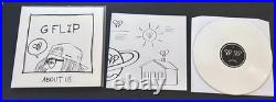 G Flip Signed Autographed Drummer Vinyl LP + 1st Album on white vinyl