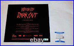 G-eazy Signed When It's Dark Out Lp Album Record Lp Vinyl Beckett Jsa Psa