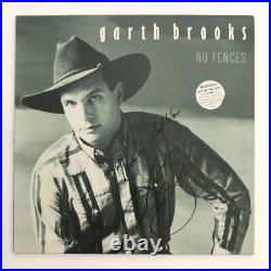 Garth Brooks Signed Autograph Album Vinyl Record No Fences Country Legend Jsa