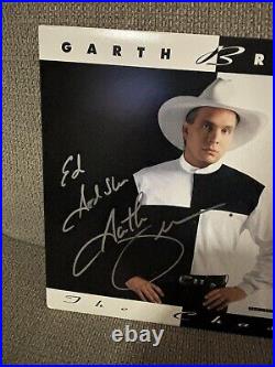 Garth Brooks Signed The Chase Album Vinyl Lp Authentic Autograph Psa/dna