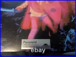 Geezer Butler Signed Black Sabbath Paranoid Vinyl LP Album Gatefold JSA COA