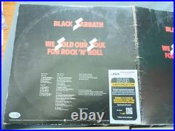 Geezer Butler Signed Vinyl Album 2LP Black Sabbath Sold Our Soul Rock Roll JSA