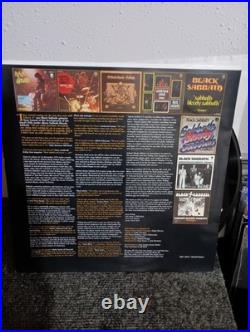 Geezer Butler Signed Vinyl LP Black Sabbath Album Sabbath Bloody Sabbath PSA