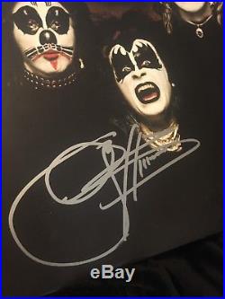 Gene Simmons Signed KISS Debut Album LP Vinyl Record Autographed RARE