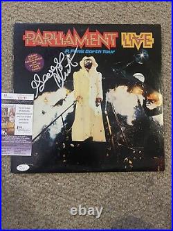 George Clinton Signed Funkadelic Vinyl Album JSA LOA