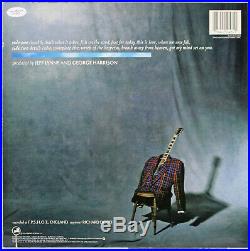 George Harrison Authentic Signed Cloud Nine Album Cover With Vinyl BAS #X10361