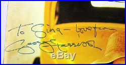 George Harrison Love From Signed The Best Of Album Cover With Vinyl BAS #A02043
