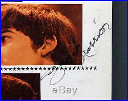 George Harrison Signed'The Beatles Second Album' Cover With Vinyl PSA #AA08341