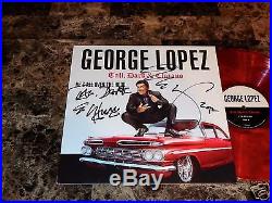 George Lopez Rare Hand Signed Comedy Vinyl LP Record Album Tall Dark & Latino