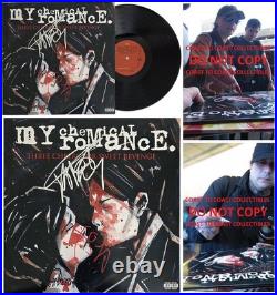 Gerard Way Signed My Chemical Romance Album Exact Proof COA Autographed Vinyl