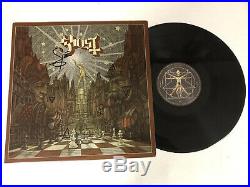 Ghost Bc Band Papa Emeritus Autographed Signed Vinyl Album 3 With Signing Proof